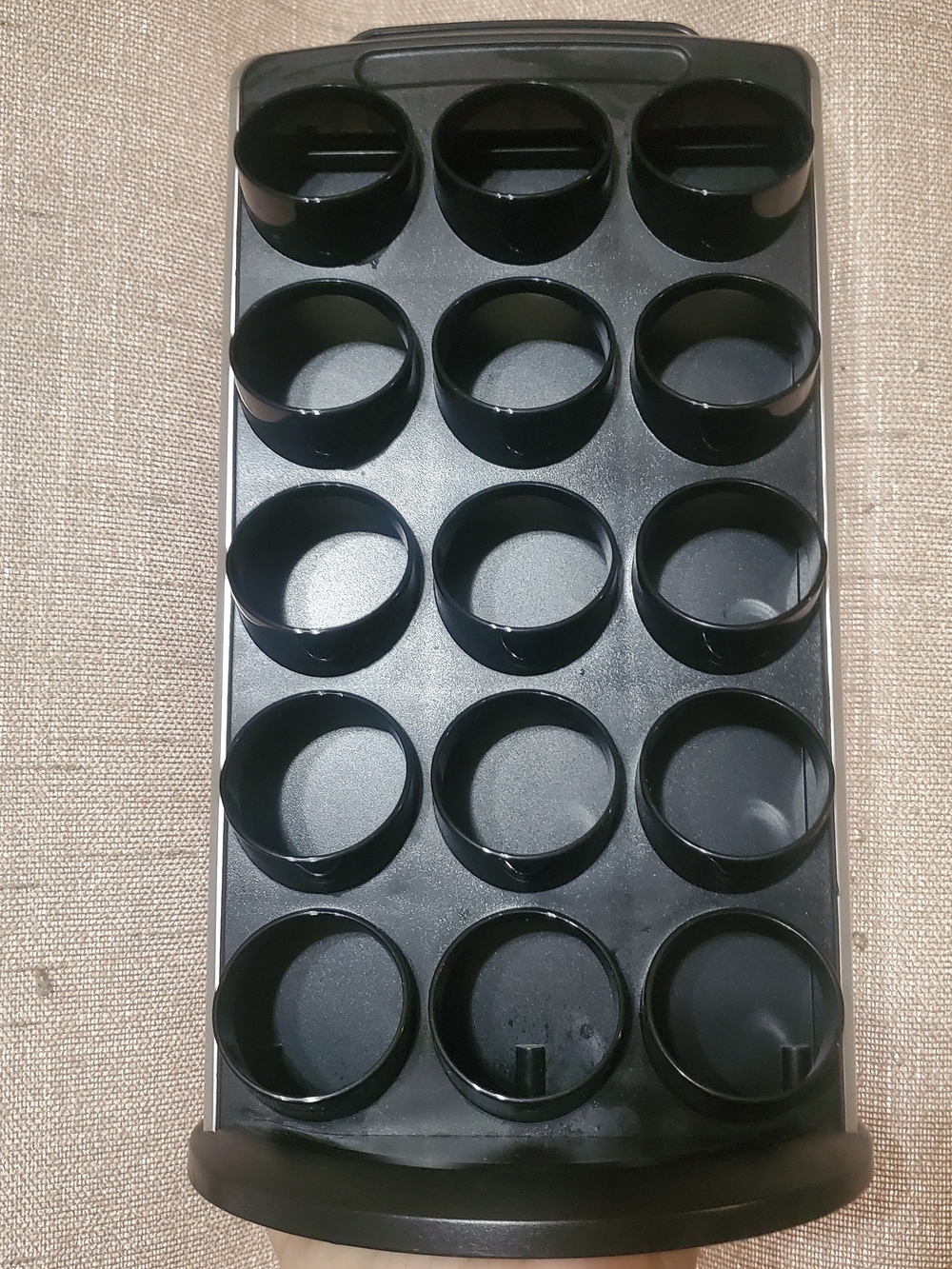 KEURIG Black 2 sided Rotating 30 K-cup Holder